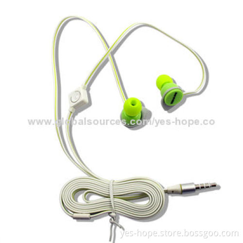 Colorful metal earphones with mic for iPhone 5